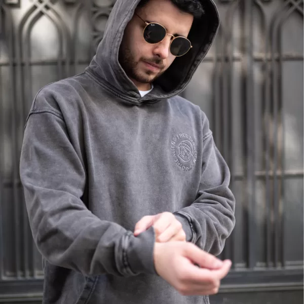 Our Classic Hoodie-DARK GREY