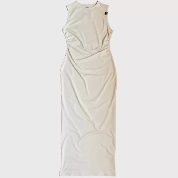 Buttery White Maxi Dress