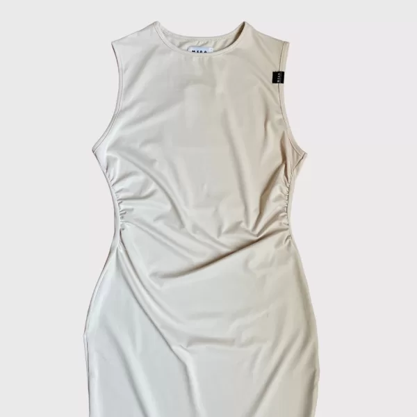 Buttery White Maxi Dress - Image 3